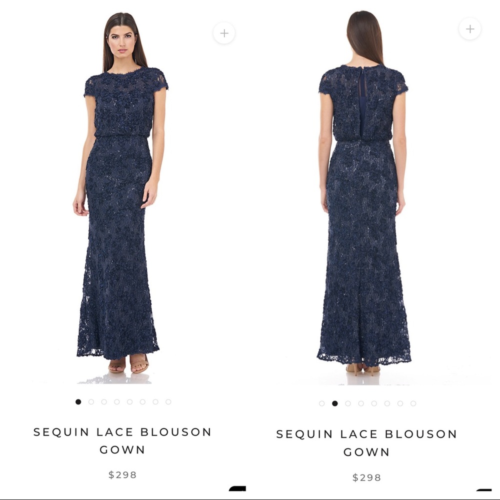 Blouson navy gown - Picture 1 of 10